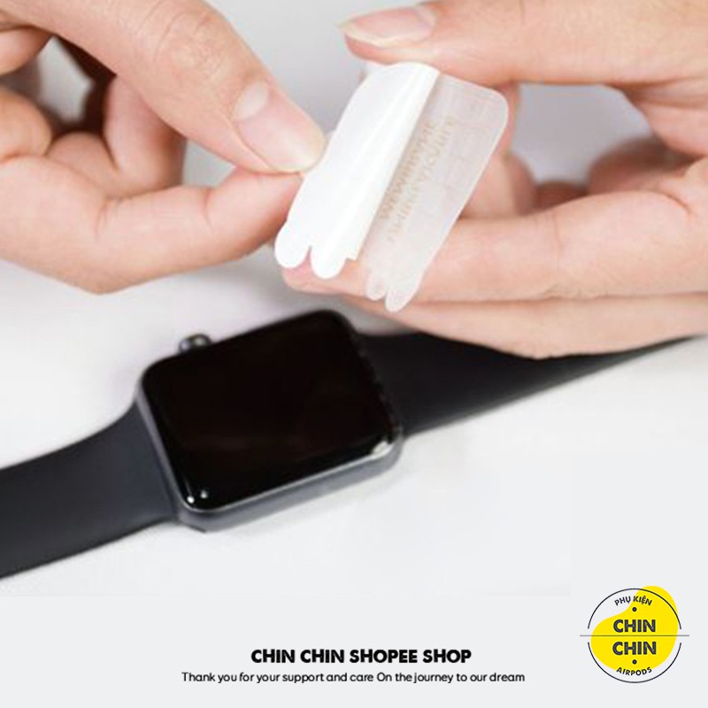 Miếng Dán Skin PPF Màn Hình Cho Apple Watch Chống Xước Màn Hình Tự Phục Hồi Vết Xước Đủ Size 38mm 40mm 42mm 44mm