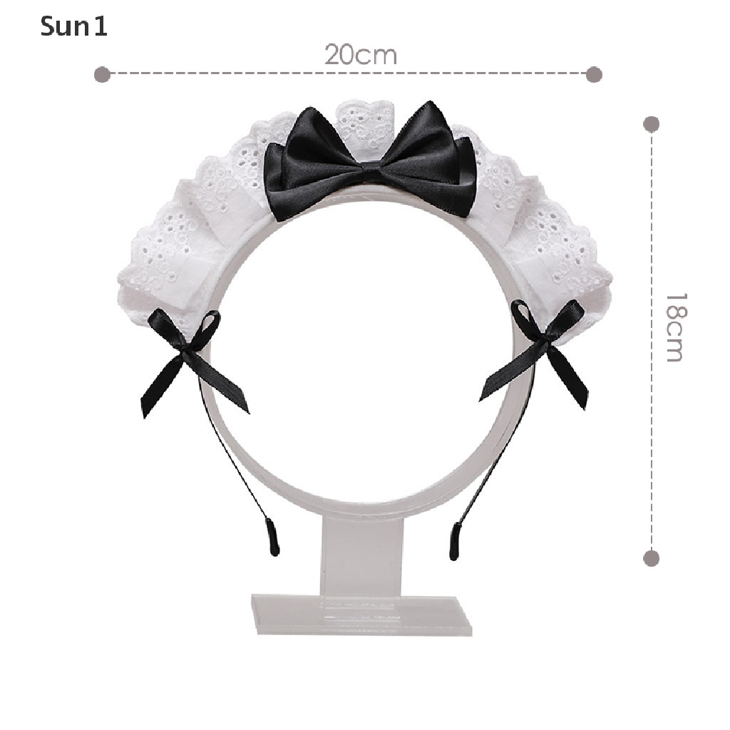 Kẹp Tóc Phối Ren Lưới Phong Cách Lolita Dễ Thương