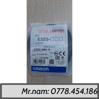 Cảm biến	quang Omron E3ZG-D62-S 2M OMS