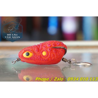 Mồi câu cá lóc Toad Frog - Made in Thailand