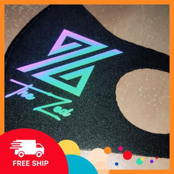 Khẩu Trang The Zed Phản Quang 7 Màu Vải Poly 2 Da Cao Cấp 3D Mask | BigBuy360 - bigbuy360.vn