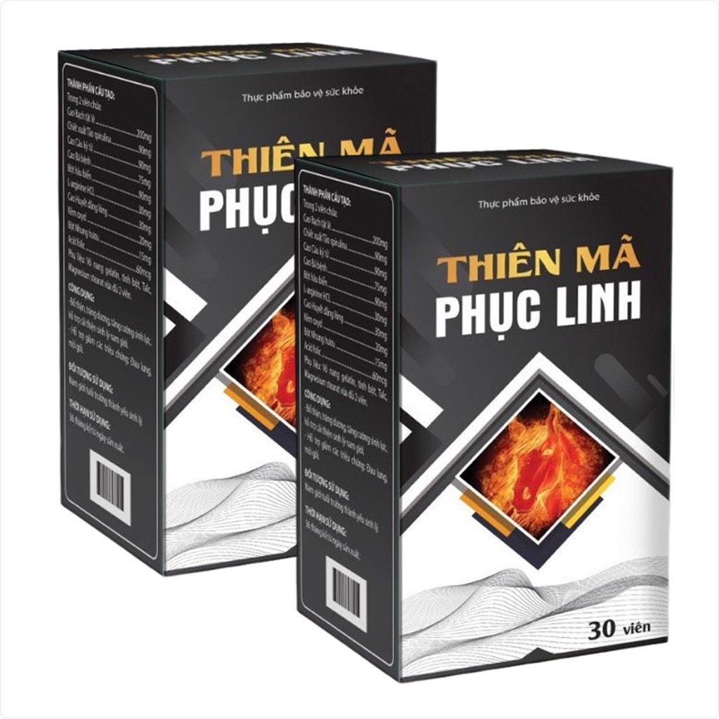 Viên uống tăng cường sinh lý nam Thiên Mã Phục Linh giúp bổ thận tráng dương, tăng cường sinh lý, giảm tiểu đêm,tiểu rắt