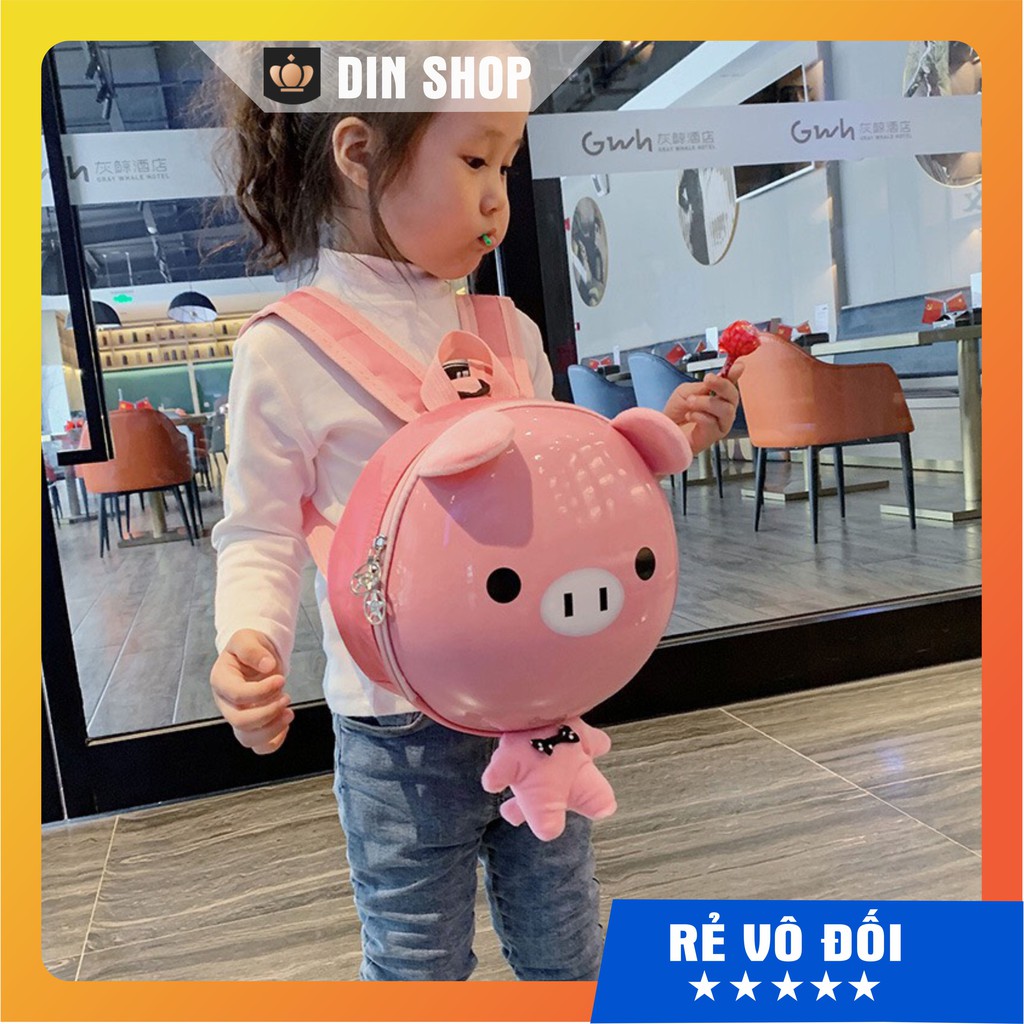 Balo Cho Bé ❤️ CUTE ❤️ Cặp Sách Hình Con Vật Chống Nước Cho Bé Mẫu Giáo,Mầm Non Siêu Ngộ Nghĩnh