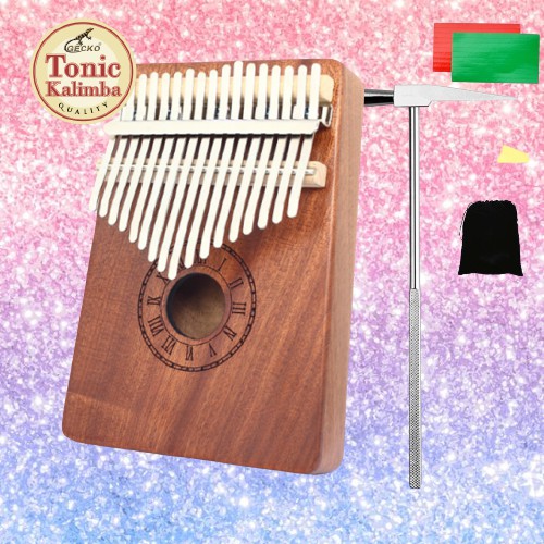 Đàn Kalimba 17 phím kiểu dáng tiện dụng GECKO-KIMI-HLURU035