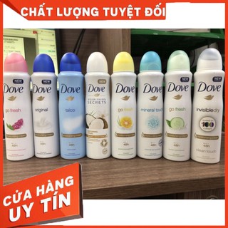 Xịt Khử Mùi Dove Go Fresh Nữ 150ml Hà Lan