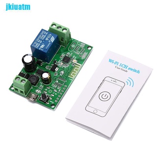 Sonoff mô-đun công tắc điều khiển wifi thông minh không dây tự khóa jki 5v-12v