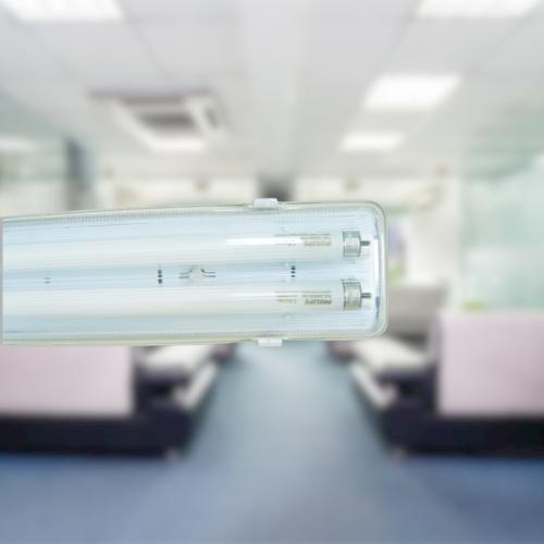BỘ ĐÈN CHỐNG THẤM SỬ DỤNG ĐÈN LED TUBE 2 BÓNG 0.6 MÉT 2X10W MPE (LWP-218)