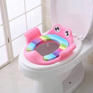 Ghế Ngồi Toilet Vệ Sinh Có Tay Cầm Cho Bé - Hàng Có Sẵn
