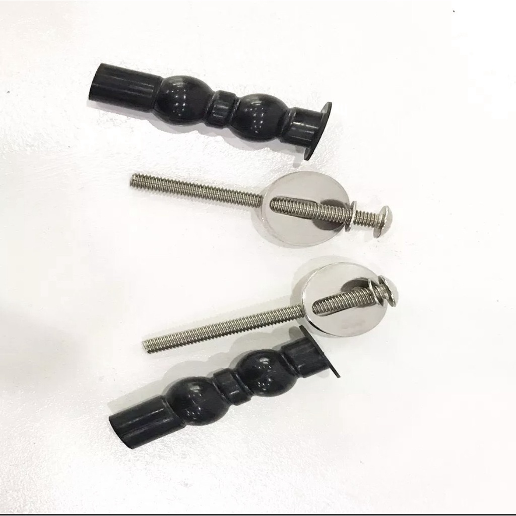 ỐC NẮP BỆT LIỀN KHỐI INOX-CHỐT NẮP BỒN CẦU LIỀN KHỐI- ỐC BỆT INOX-THIẾT BỊ VỆ SINH KHÁN VÂN