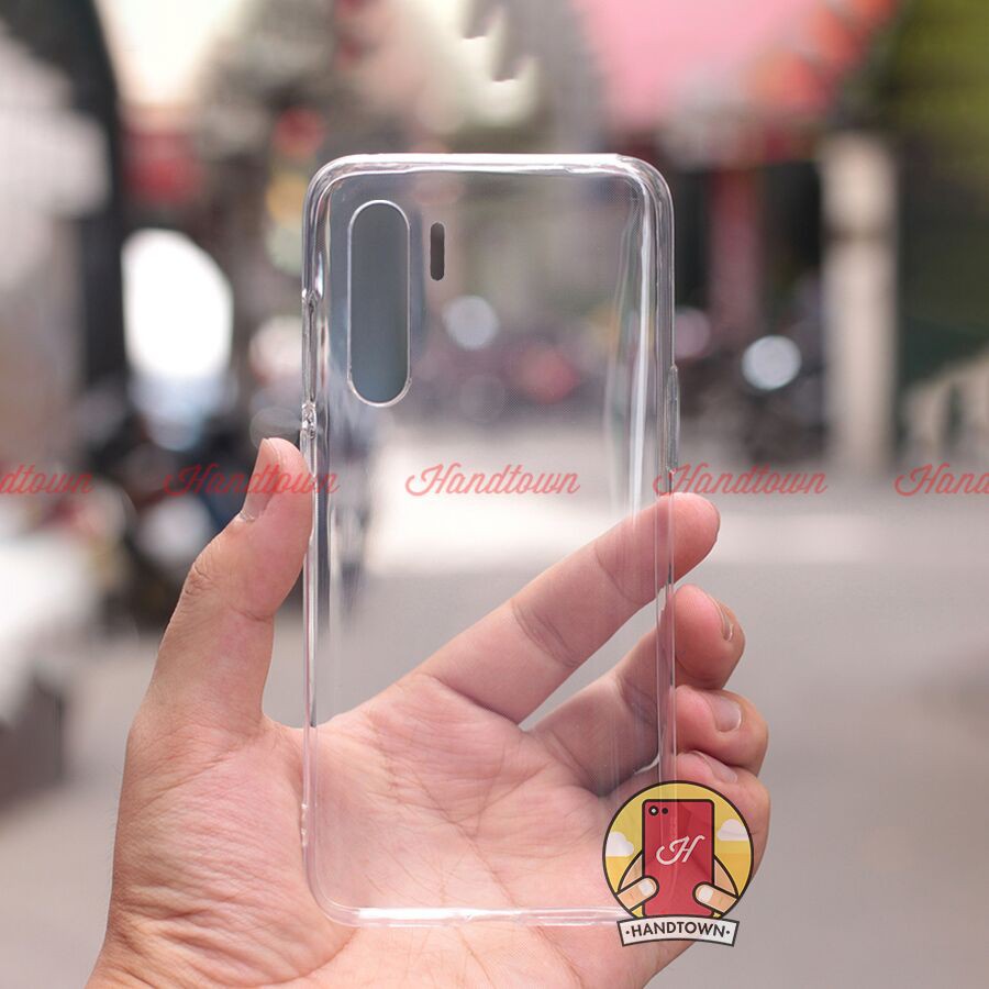 Ốp lưng Oppo A91 Silicon Dẻo Đen Và Trong Suốt