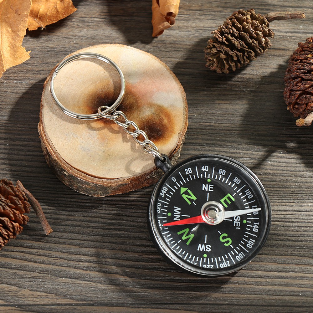 La bàn mini kèm móc khóa có 3 kiểu chất lượng cao đa chức năng tiện dụng