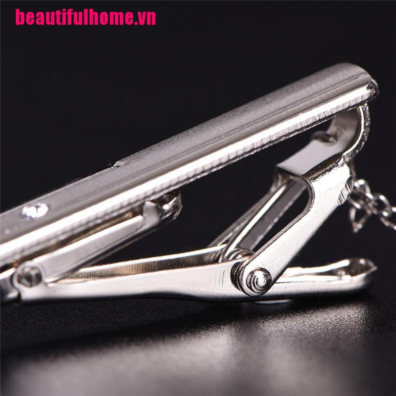 Kẹp Cà Vạt Bằng Thép Không Gỉ Phong Cách