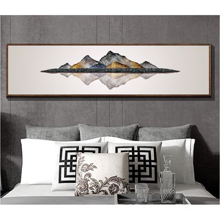Tranh Canvas sassy treo tường hiện đại VTC trừu tượng 122_11136856 KT 120 x 30