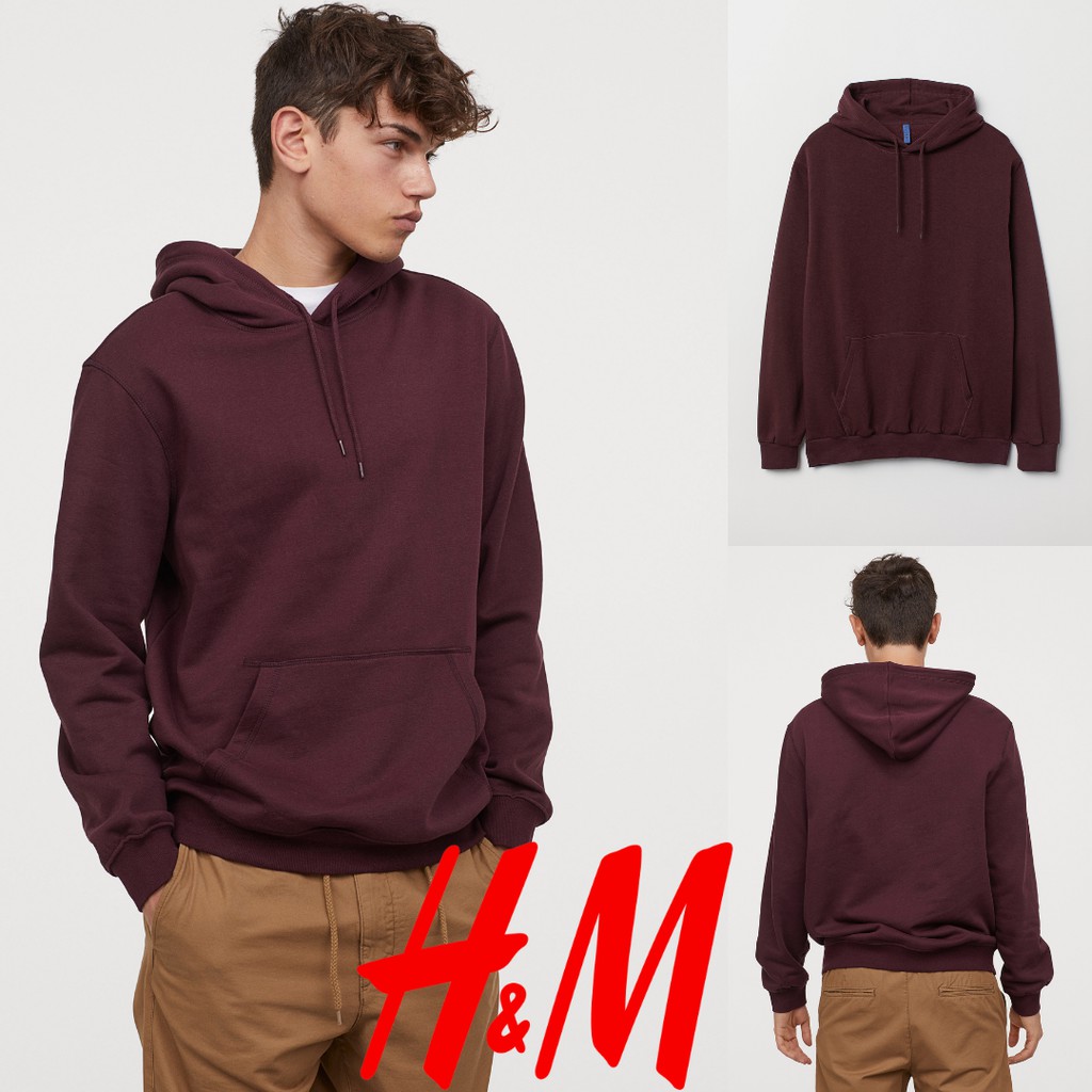 Áo Hoodie Tay Dài In Chữ Hnm H & M Cho Nam Và Nữ