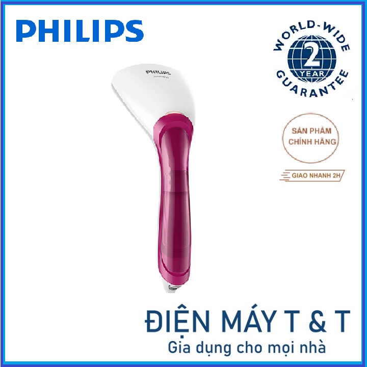 [Mã 254ELSALE giảm 7% đơn 300K] Bàn ủi hơi nước du lịch Philips GC350, Hàng phân phối chính hãng