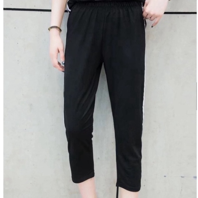 [FREE SHIP] Đồ bộ nữ mặc nhà cá tính, quần lửng áo in chữ cực xinh