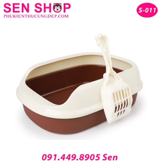 Khay vệ sinh cho mèo - khay cát mèo