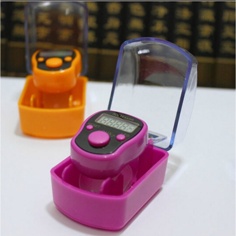 Máy Đếm Số Điện Tử Cầm Tay 5 Chữ Số Có Đèn LED