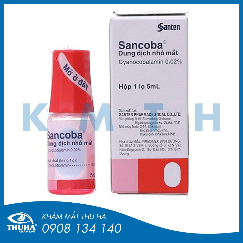 Nhỏ mắt Sancoba® - SANTEN (Nhật bản) - Chính hãng