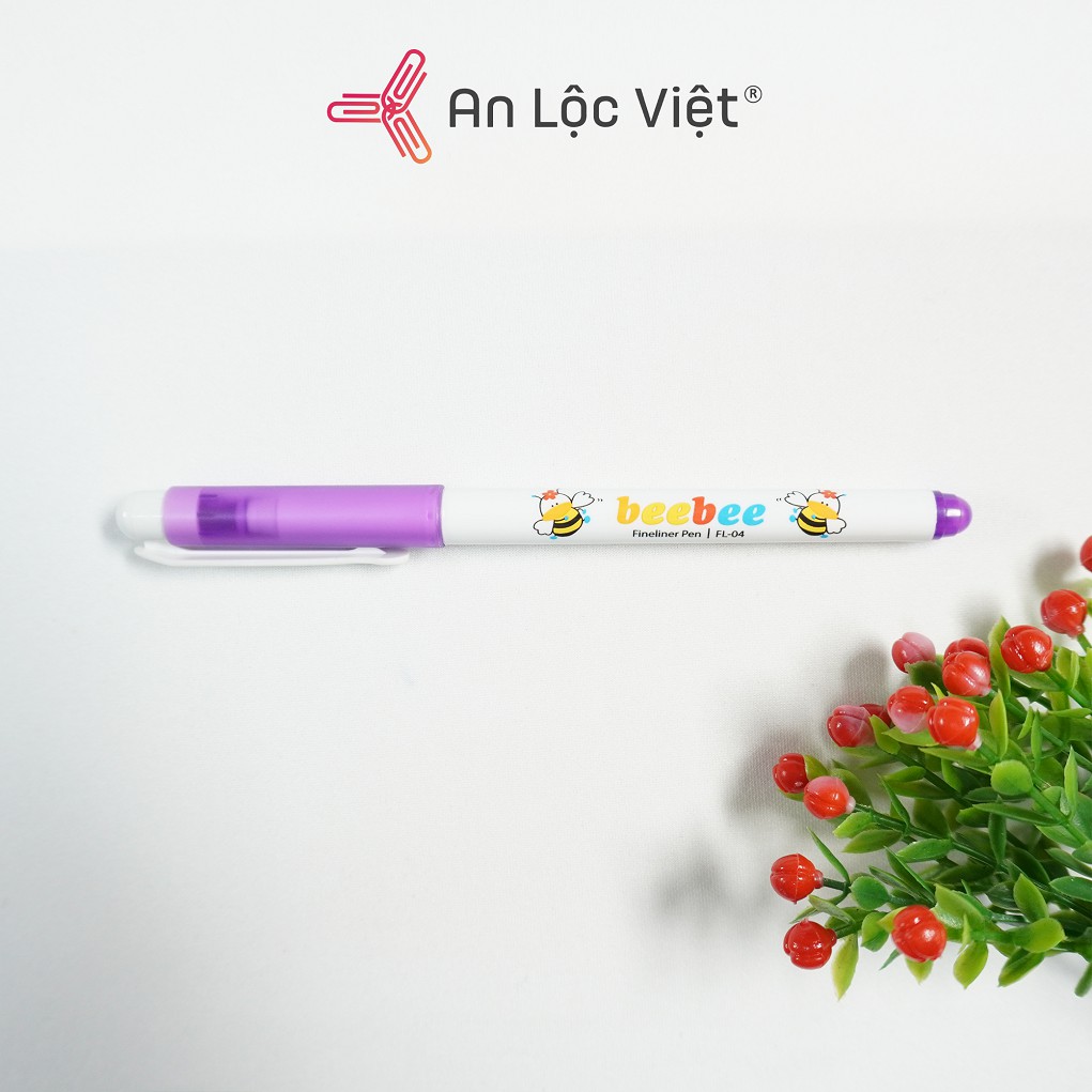 Bút lông kim Thiên Long FL-04 mực gel ngòi 0.5mm