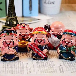 BỘ TƯỢNG NGŨ QUAN CẦU TÀI LỘC