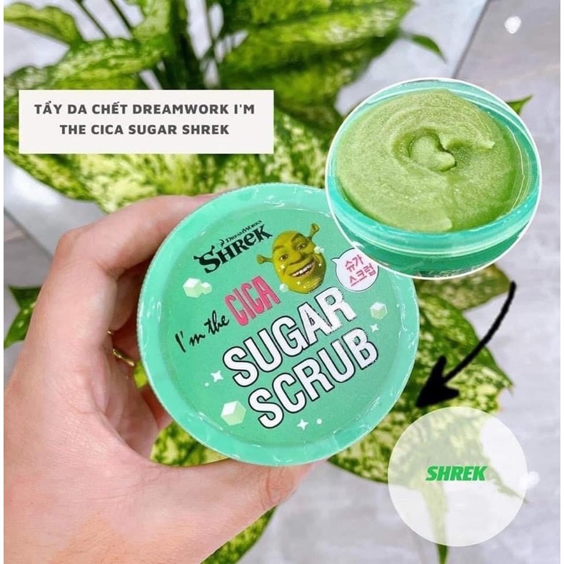 Tẩy Da Chết Cho Mặt Dạng Hạt Sugar Im The Shrek Cica Sugar Scrub 120g