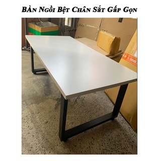 Bàn ngồi bệt chân gấp gọn 100x50x35