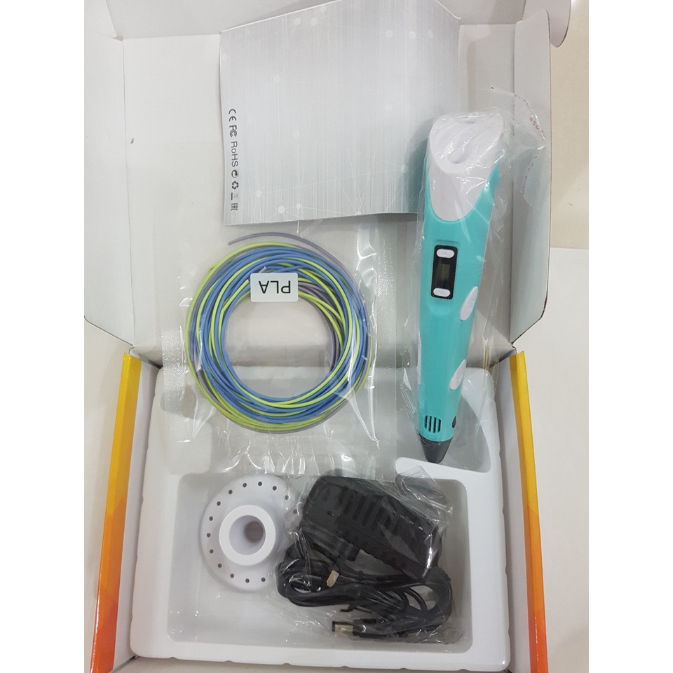 Bút vẽ 3D kèm mực tạo mô hình 3 chiều độc đáo cho bé