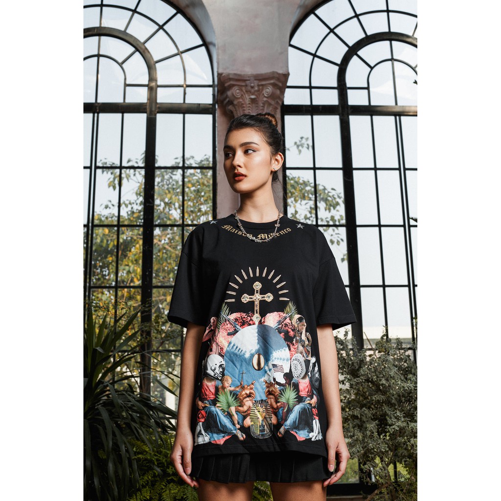 Áo Thun Tay Lỡ MIKENCO AMERICAN DREAM, áo phông unisex Form rộng oversize, chất liệu Cotton. KKIM Shop