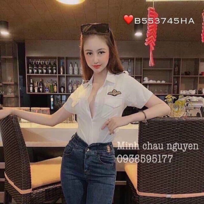 Sơ mi cơ trưởng siêu hot phối mọi trang phục