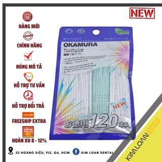 PT CARE | Tăm nhựa Okamura chất lượng Nhật Bản - Bịch 120 cây