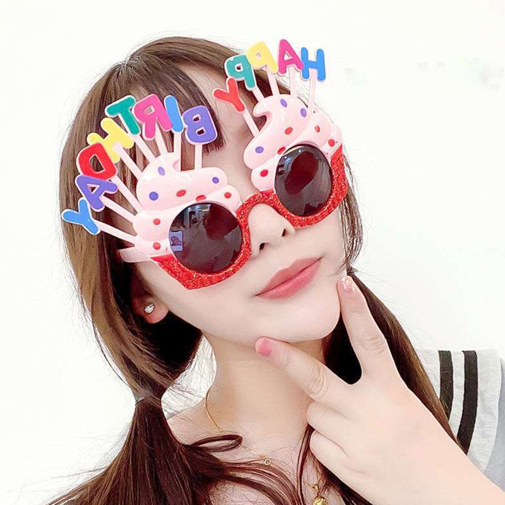 Mắt kính đồ chơi bằng nhựa nhiều màu phong cách Hàn Quốc đáng yêu vui nhộn cho bé trai và bé gái
