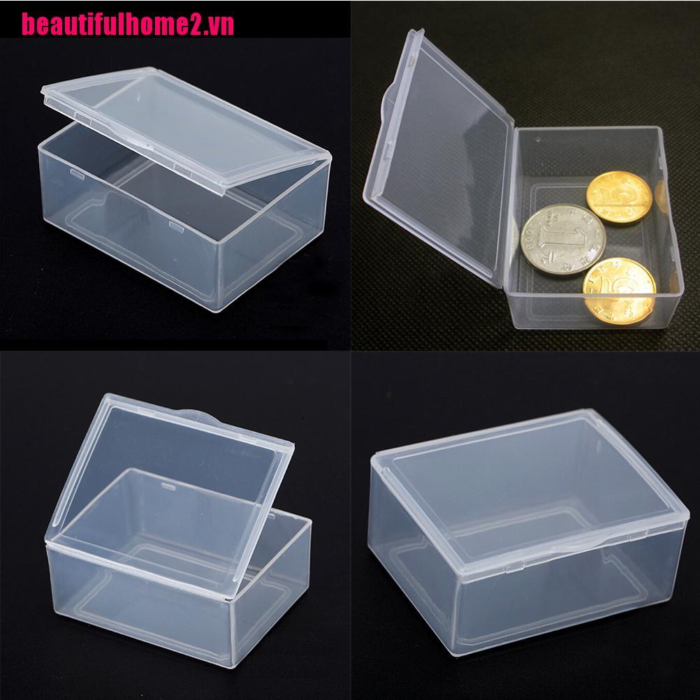 Set 5 Hộp Nhựa Trong Suốt Đựng Đồ Tiện Lợi