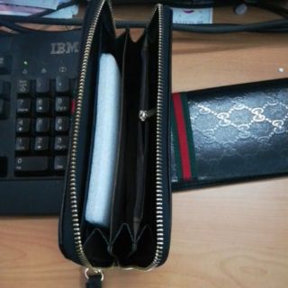 Ví Dài họa tiết dập vân, (khóa+dây đeo)