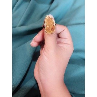 NHẪN TỲ HƯU PHONG THỦY RUBY VÀNG