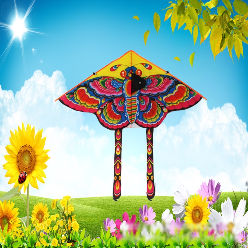 Diều Hình Bướm Nhiều Màu Sắc 90 * 50CM