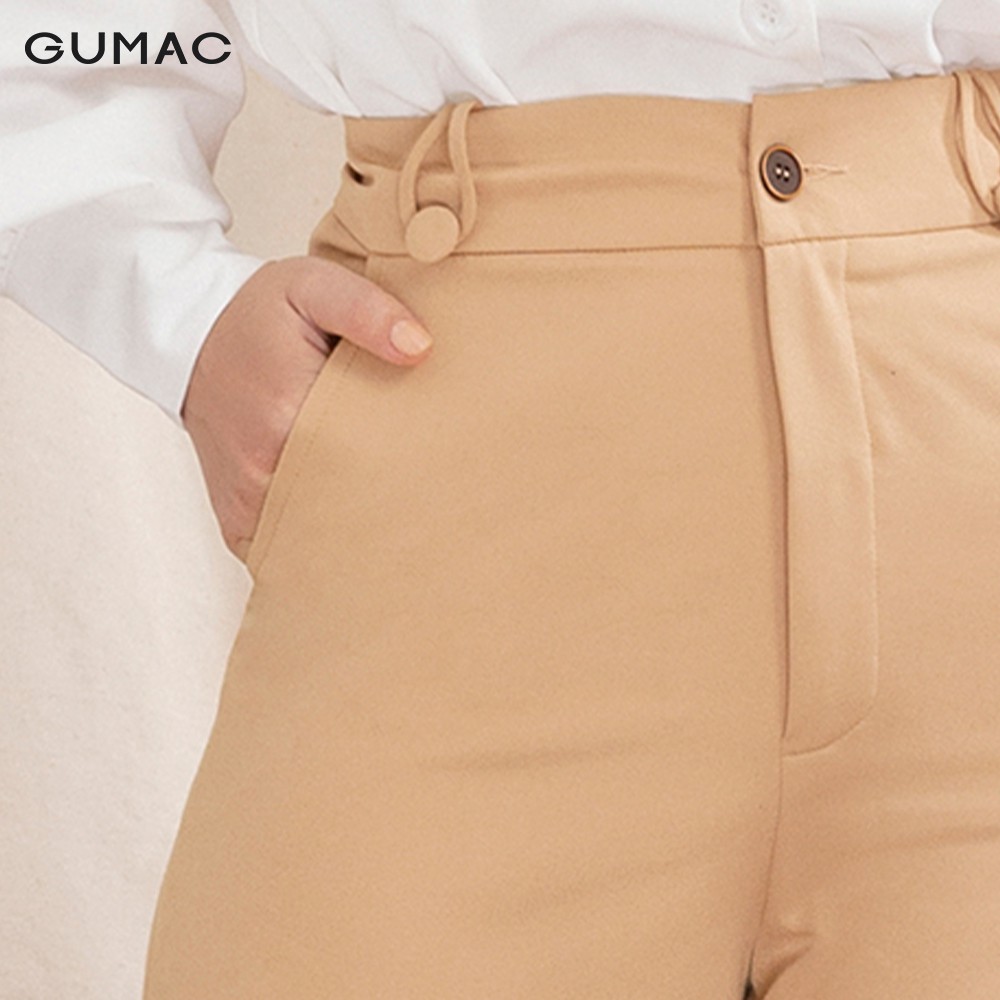 [Mã WABRGU72 giảm 10% tối đa 50k đơn 250k] Quần tây nữ ống rộng đĩa kiểu QA1098 GUMAC | BigBuy360 - bigbuy360.vn