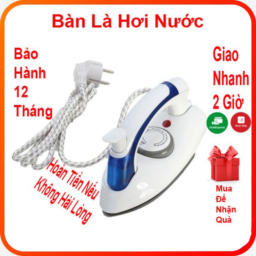 Bàn là hơi nước travel iron HT258B mini cầm tay du lịch -  Bàn ủi hơi nước cầm tay mini travel iron HT258B