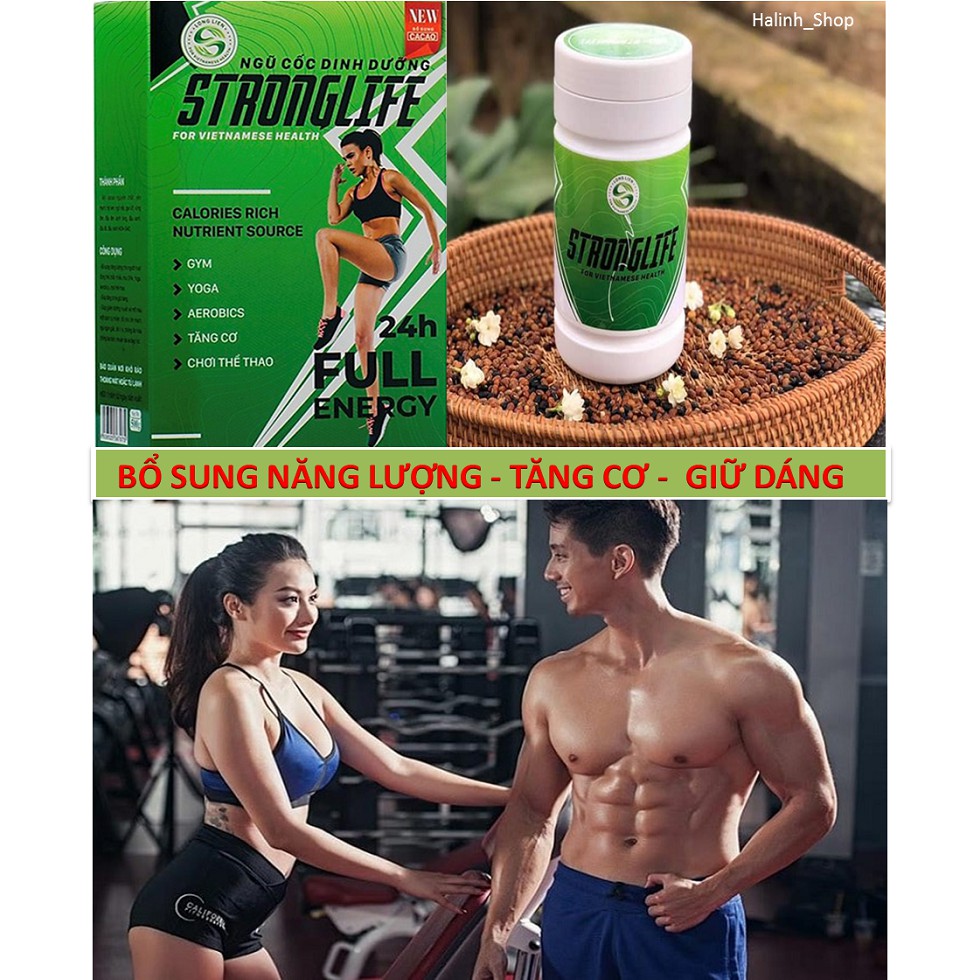 [Chính hãng] Ngũ cốc dinh dưỡng bổ sung năng lượng, kiểm soát mỡ thừa, tăng cơ giữ dáng - hộp 500gr