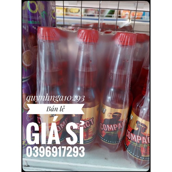 Lốc nước Compact 6lon×350ml