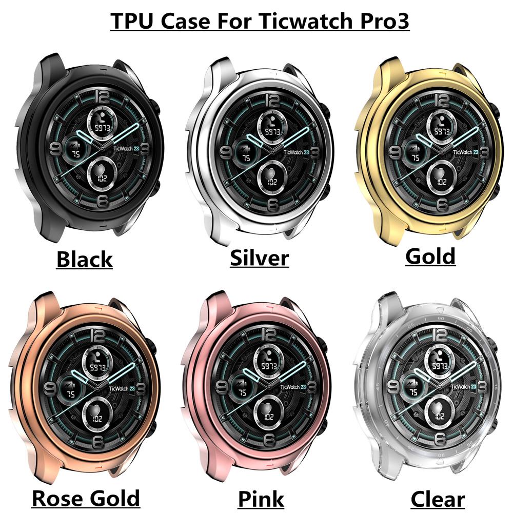 BTLIMER Ốp Bảo Vệ Mặt Đồng Hồ Thông Minh Ticwatch Pro3