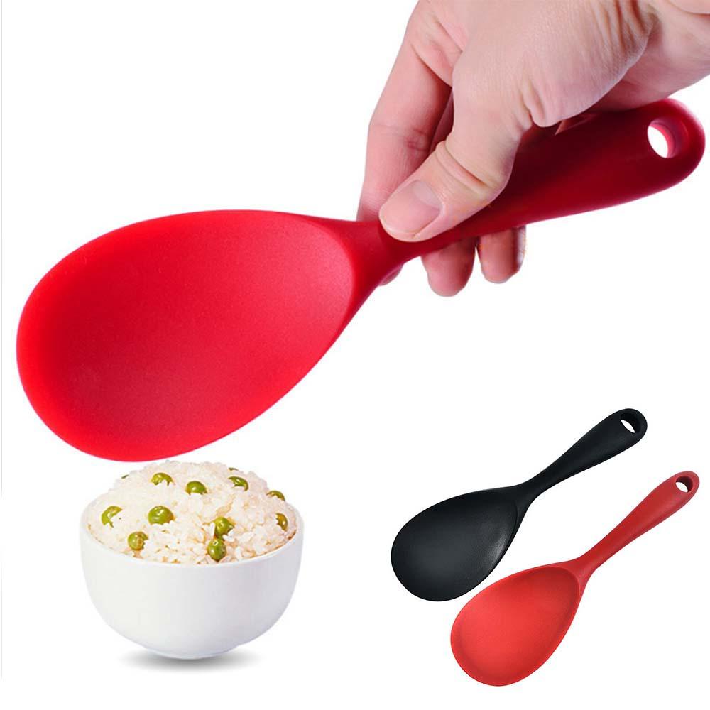 Muỗng Xới Cơm AUGUSTINA Tay Cầm Dài Cách Nhiệt Chống Dính Dùng Cho Nhà Bếp