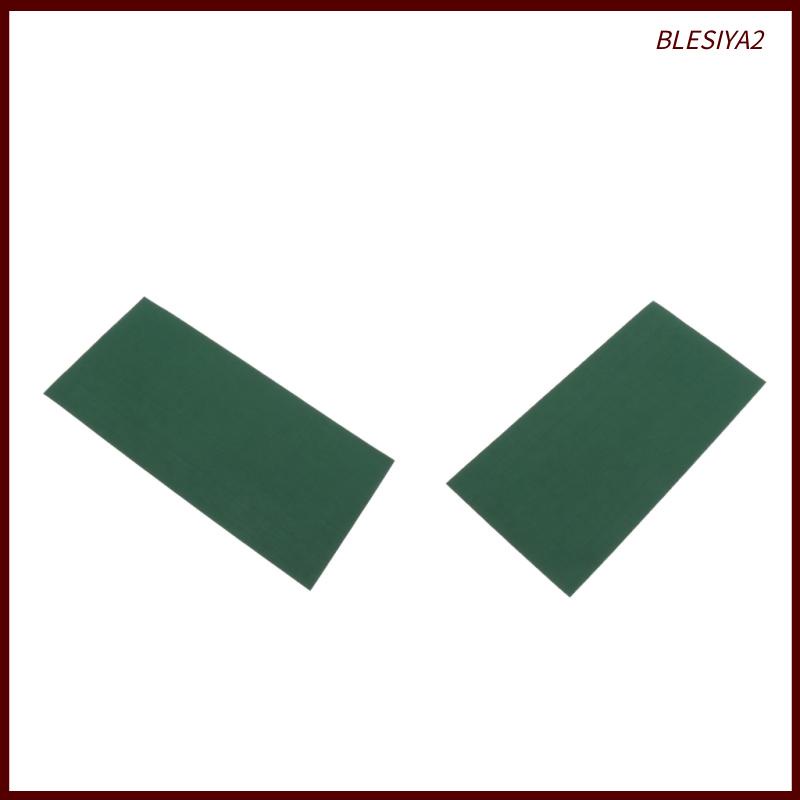 Set 2 miếng dán vá quần áo màu đen