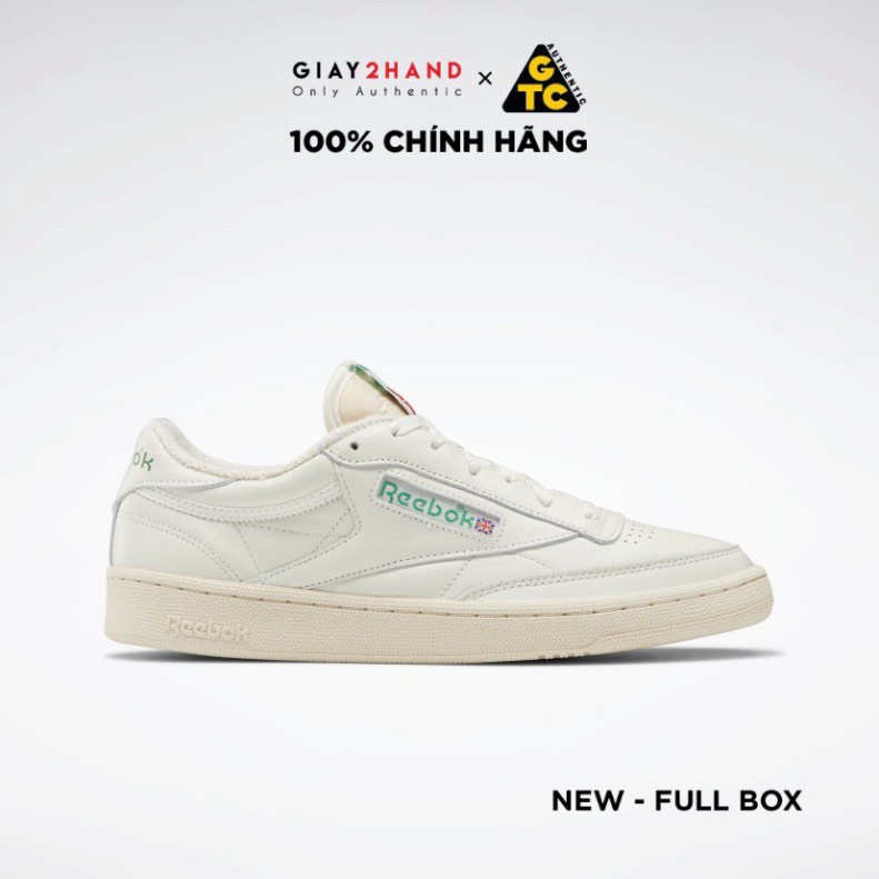 (AUTHENTIC 100%) Giày Sneaker Thể Thao Reebok Club C 85 Vintage DV6434 - Chính Hãng 100%