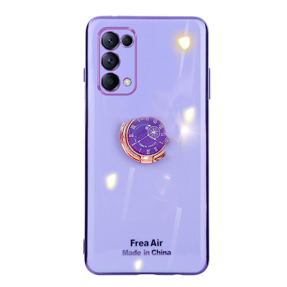 Ốp Điện Thoại Kiểu Đá Cẩm Thạch Cho Oppo A76 A96 Reno 6 5 7 7z 4 Pro 4g Realme C31 C35 C11 C15