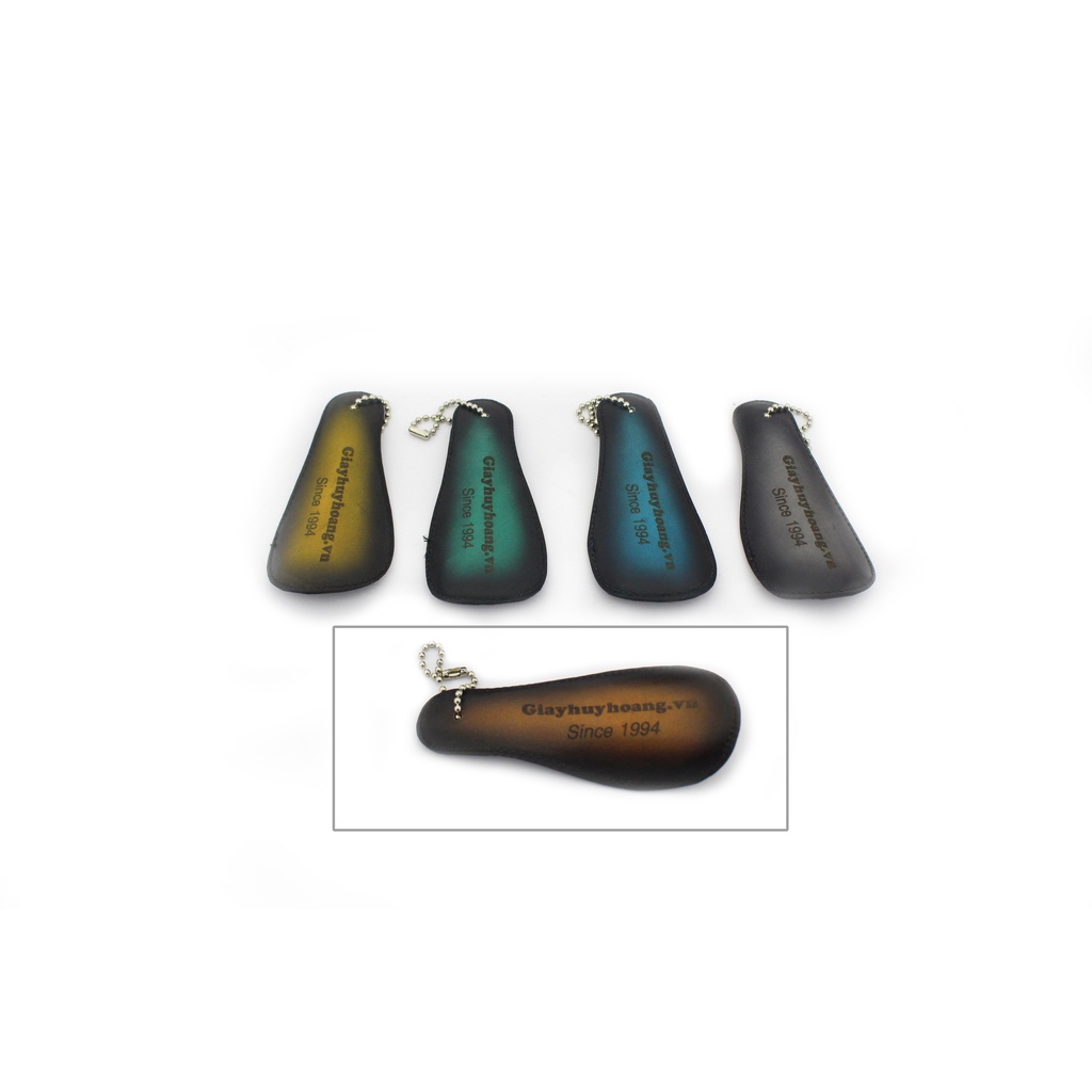 Cây đón gót - muỗng xỏ giày tây inox bọc da bò cao cấp Huy Hoàng