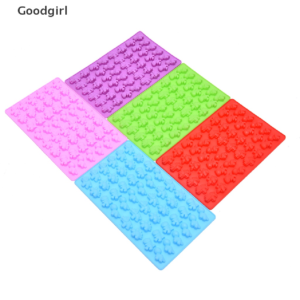Khuôn silicone làm sô cô la hình khủng long nhỏ DIY