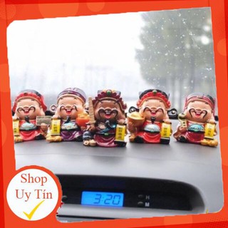 Bộ tượng gốm ngũ đường thần tài
