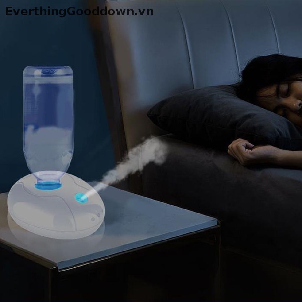 Everthinggood Máy Phun Sương Làm Ẩm Không Khí Có Đèn LED Kết Nối USB