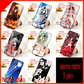 Ốp lưng redmi 5 plus, ốp lưng kính 3d thế hệ mới xiaomi redmi 5 plus toyoto